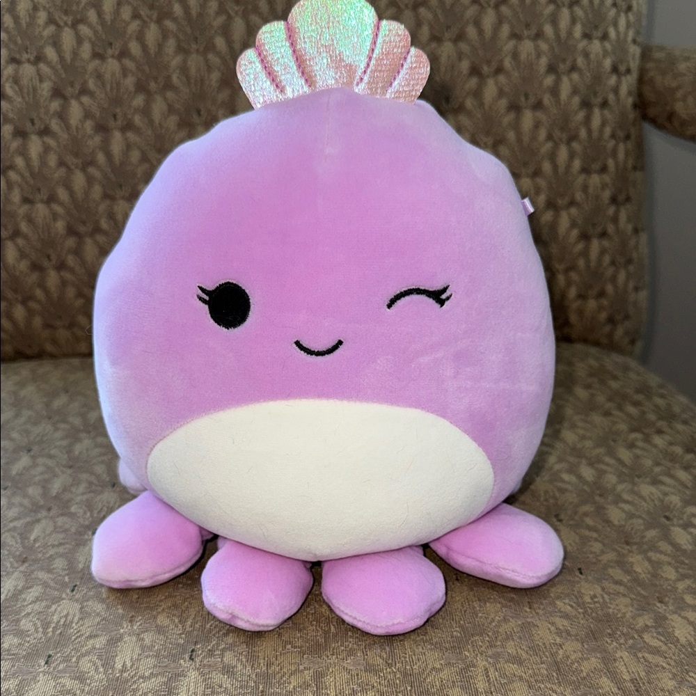 Squishmallows 7.5" Sealife Squad (Violet The Octopus)